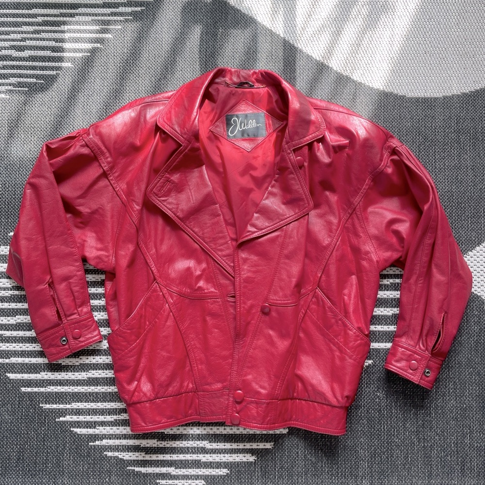 AMERICAN VINTAGE - "J Walden" Leather Bomber Jacket